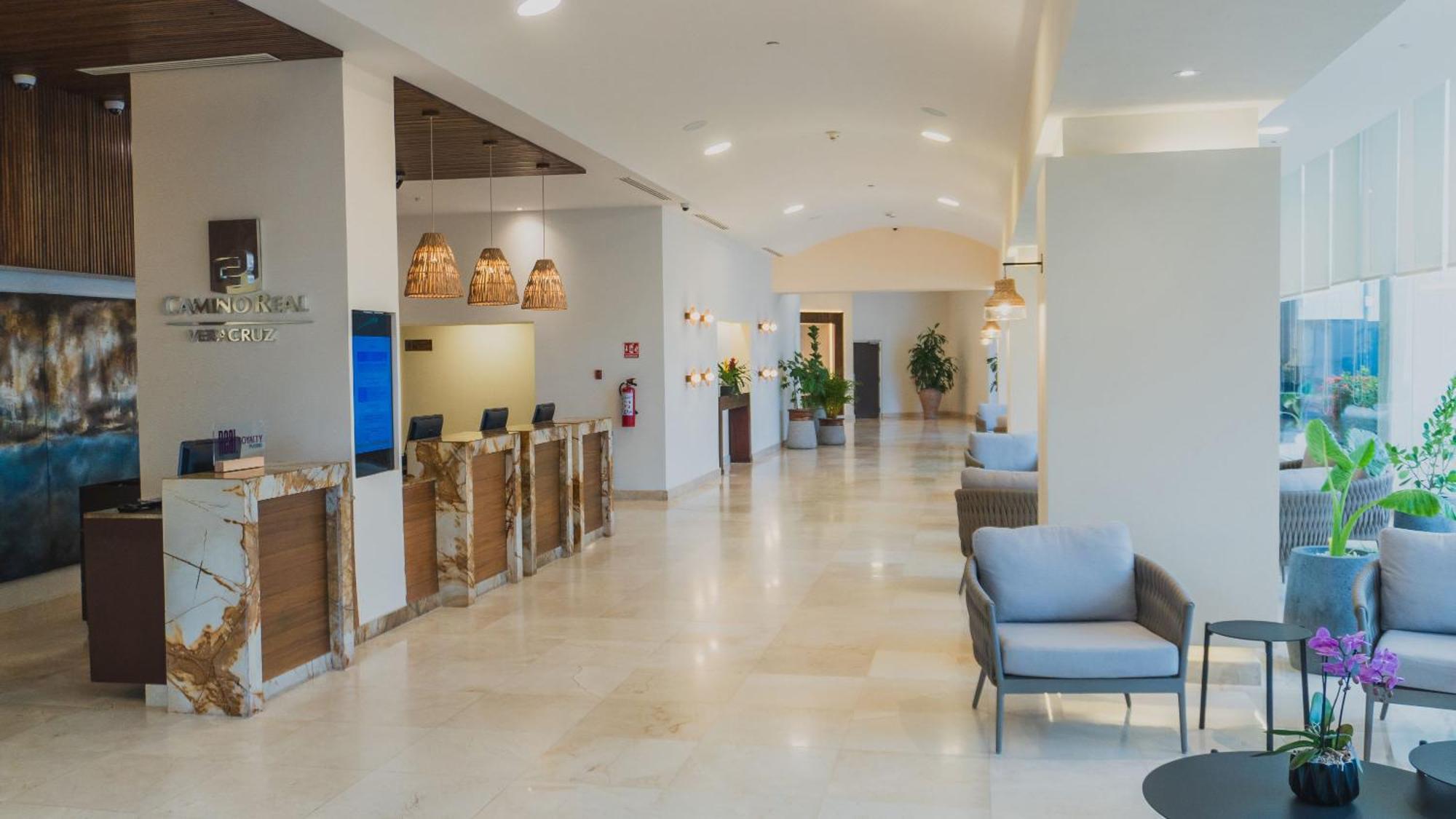 Camino Real Веракрус Экстерьер фото Lobby